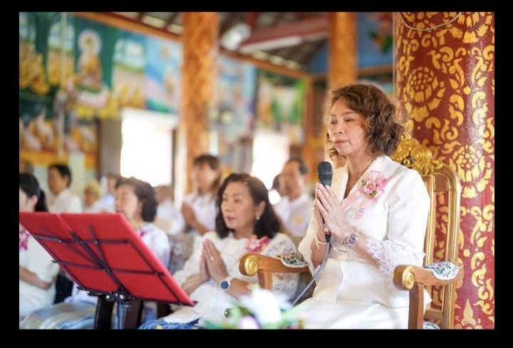 ภาพกล่าวคำถวายกฐินวัดกิ่วพร้าว