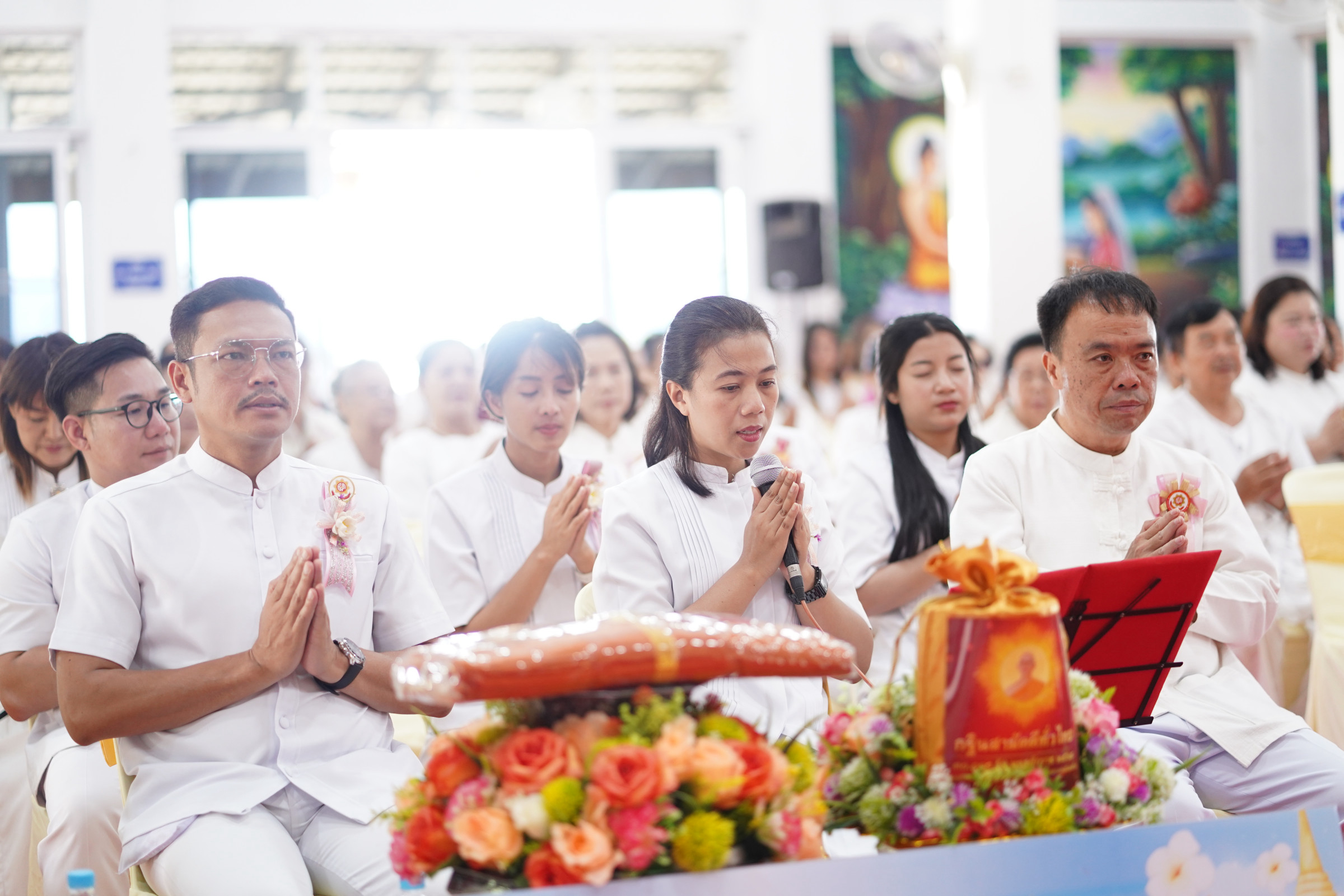 ภาพกล่าวคำถวายกฐินวัดพญาสี่ตวงคำ