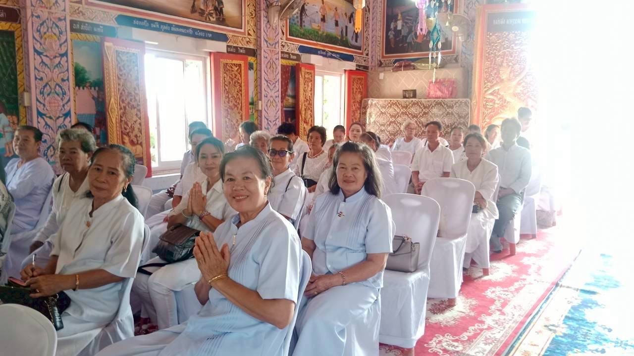 ภาพร่วมพิธีกรรมวัดพญาเม็งราย