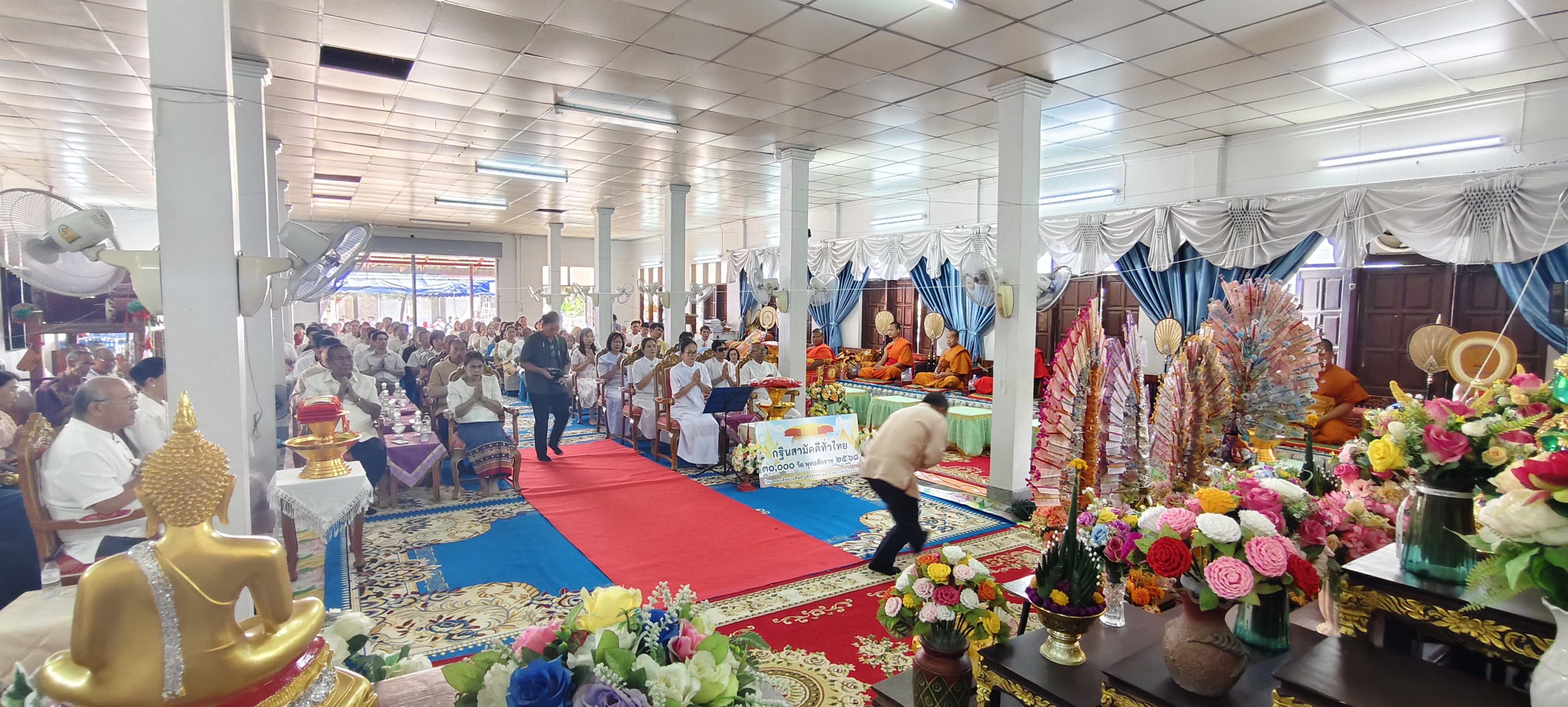 ภาพร่วมพิธีกรรมวัดโบราณเวียงเดิม