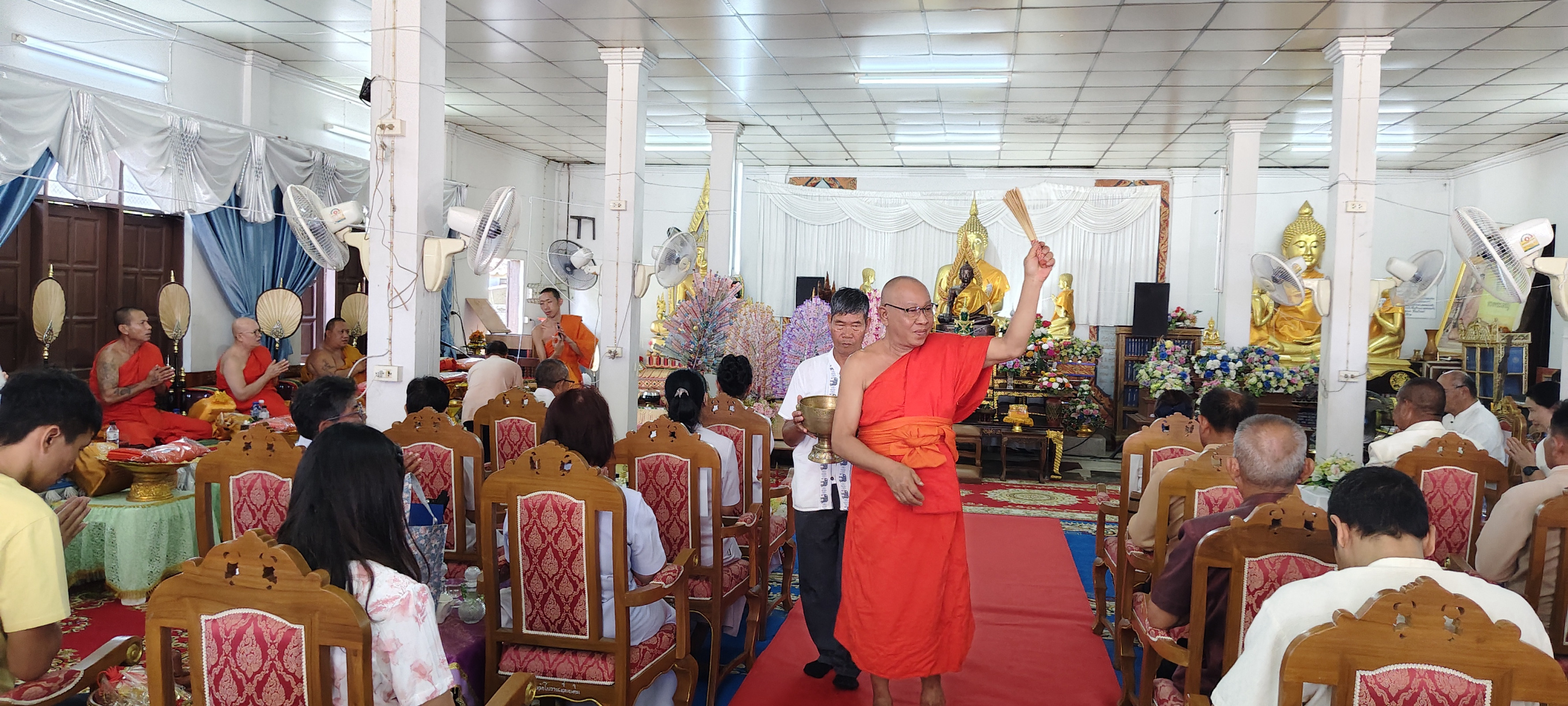 ภาพร่วมพิธีกรรมวัดโบราณเวียงเดิม