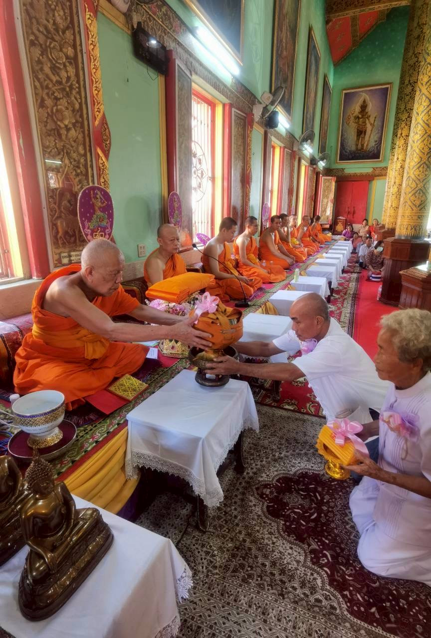 ภาพร่วมพิธีกรรมวัดศรีบุญเรือง