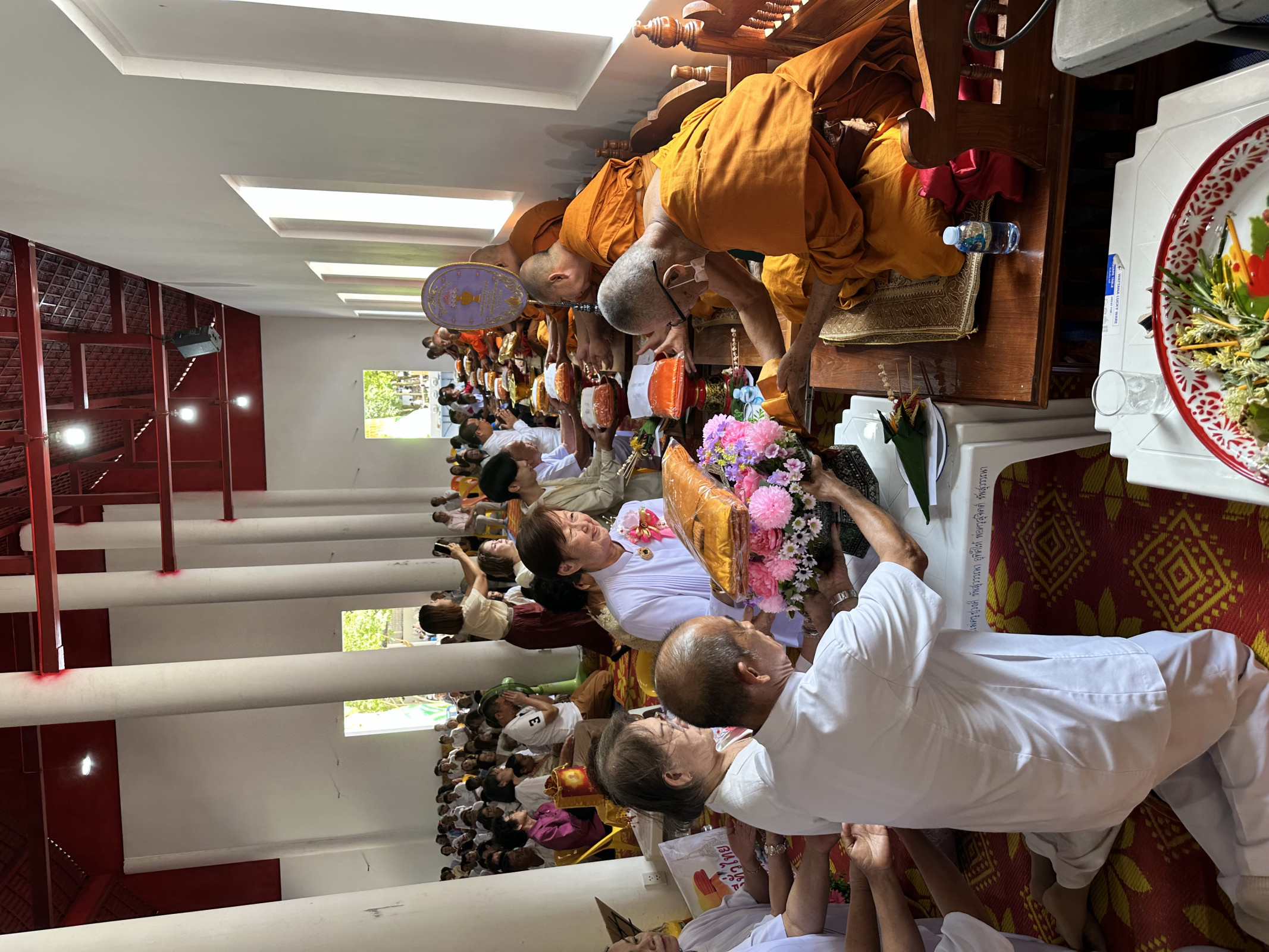 ภาพร่วมพิธีกรรมวัดแม่ต๋ำ