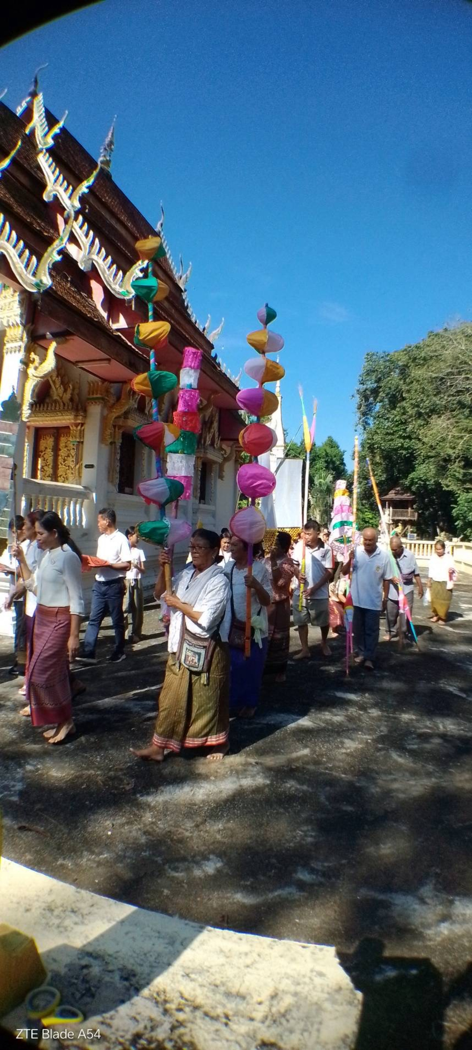 ภาพร่วมพิธีกรรมวัดสวนดอกสันทรายมูล