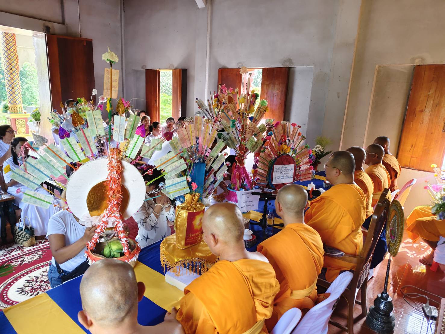 ภาพร่วมพิธีกรรมวัดปิงโค้ง