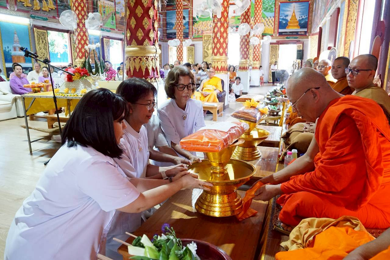ภาพร่วมพิธีกรรมวัดวิจิตรวารี