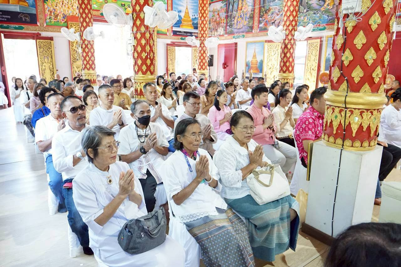 ภาพร่วมพิธีกรรมวัดวิจิตรวารี