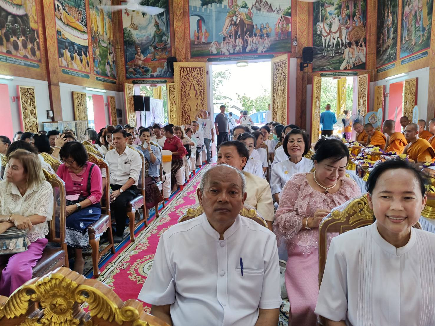ภาพร่วมพิธีกรรมวัดรัตนปัญญารังสิตย์