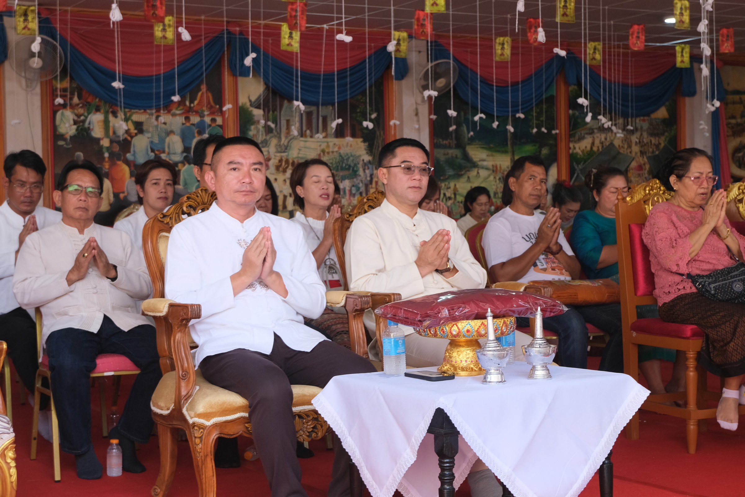 ภาพร่วมพิธีกรรมวัดบ้านปง