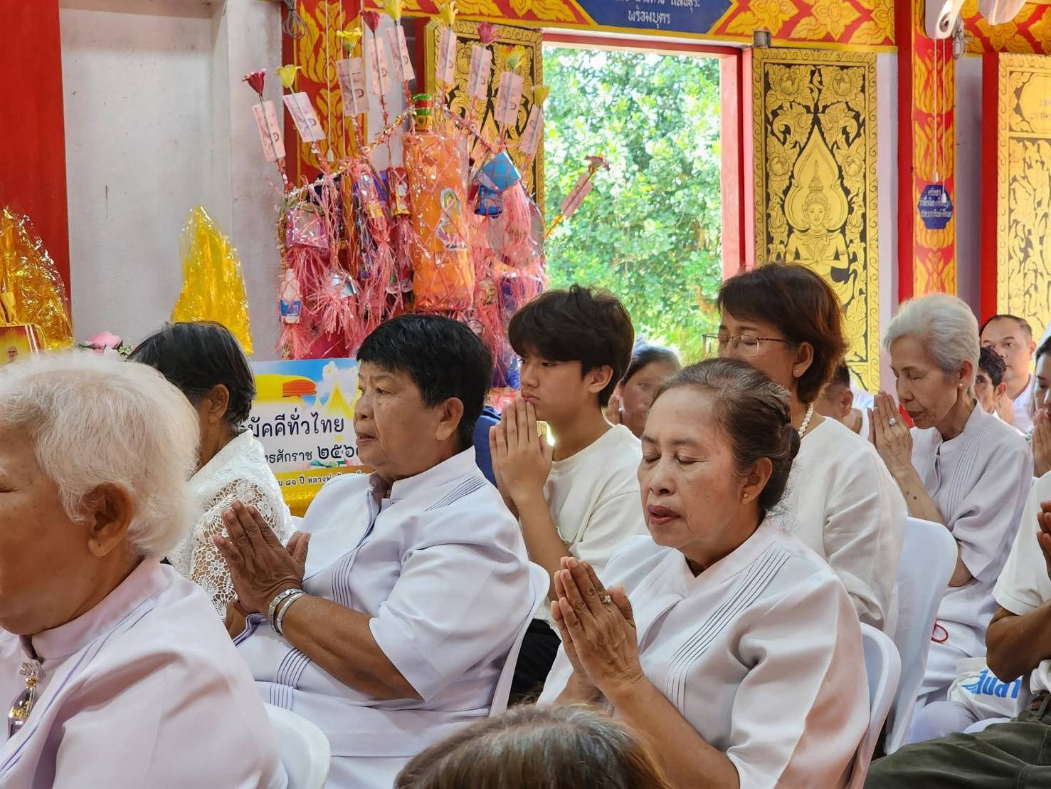 ภาพร่วมพิธีกรรมวัดกองขากหลวง