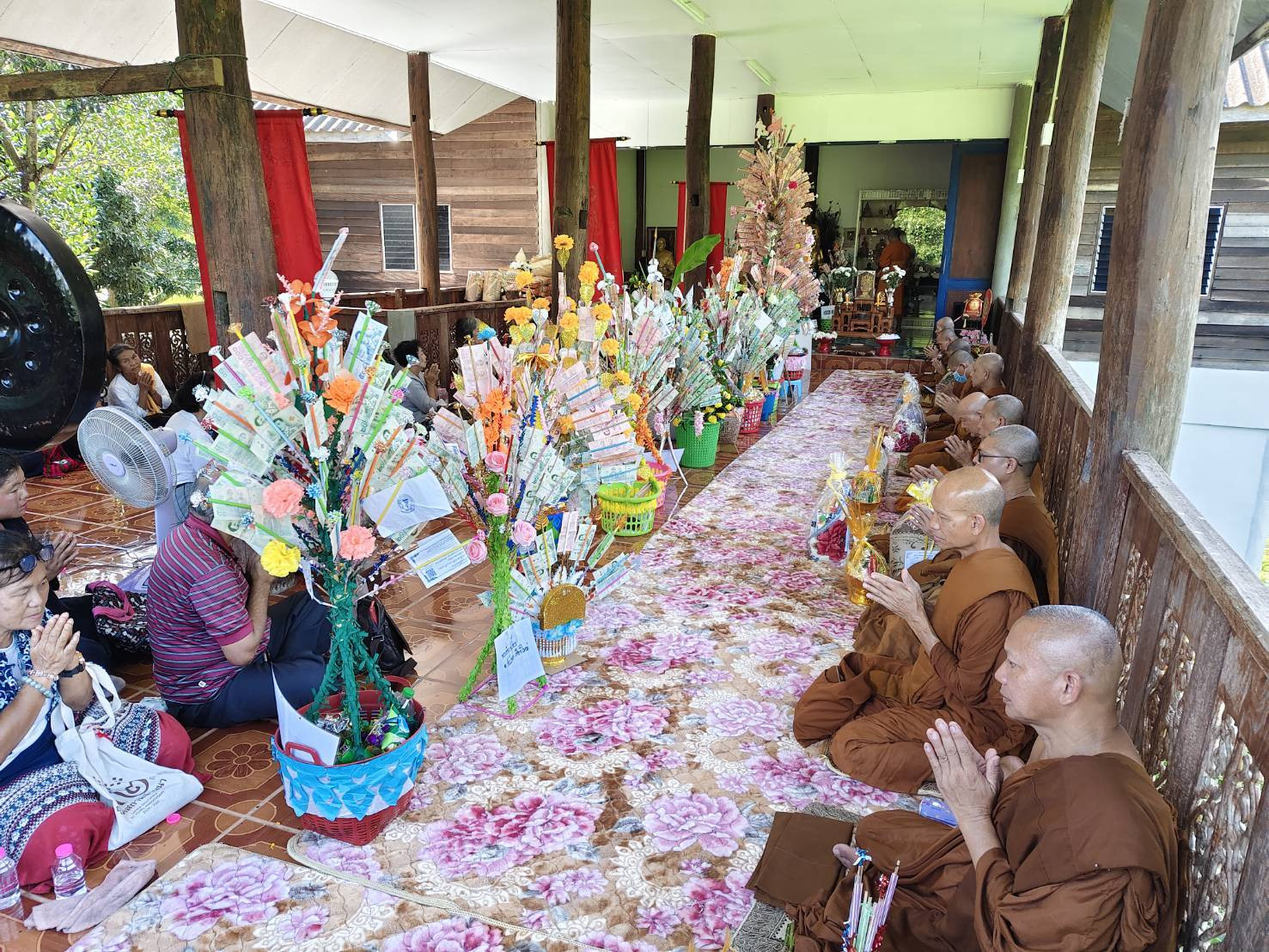 ภาพร่วมพิธีกรรมวัดโบสถ์