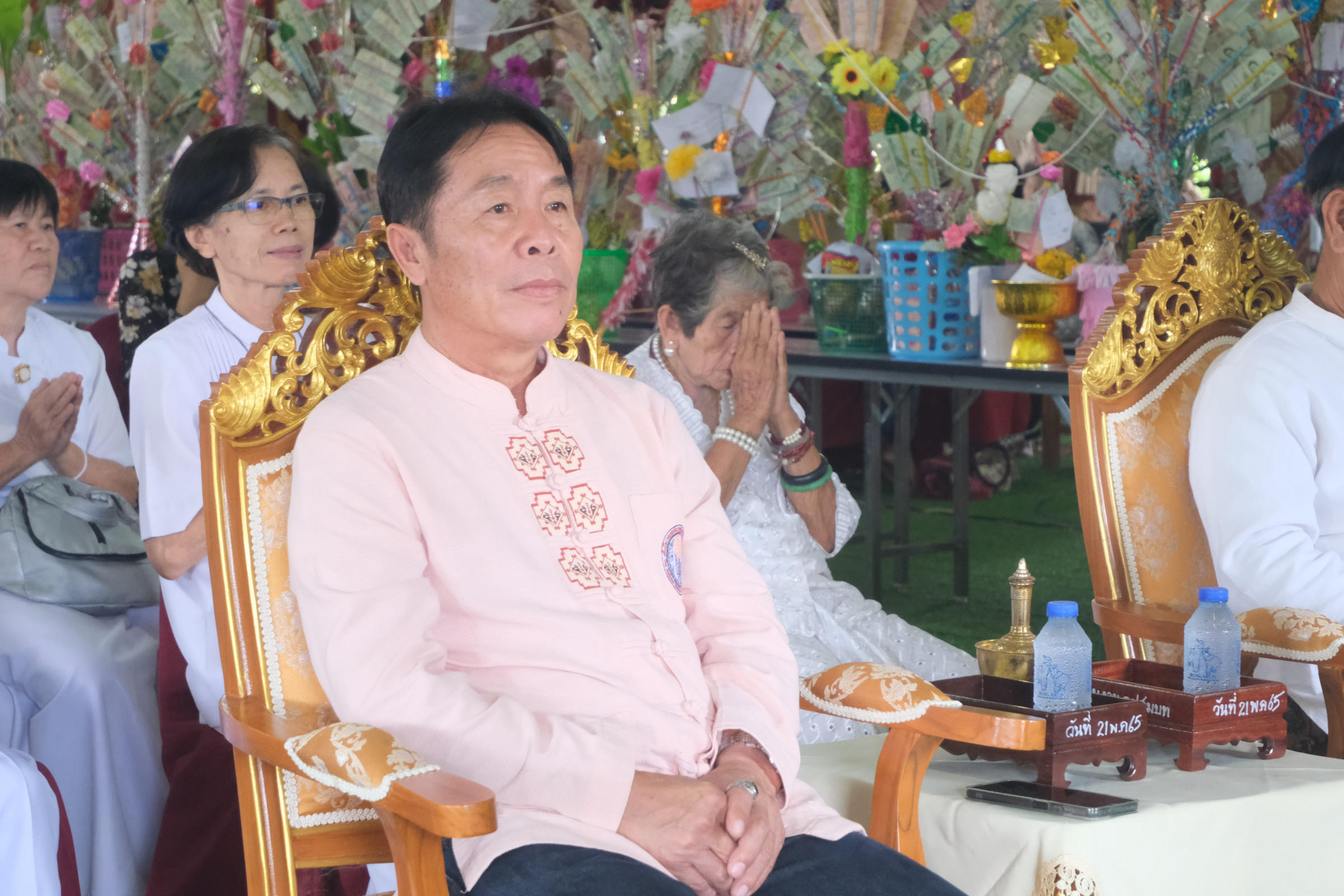 ภาพร่วมพิธีกรรมวัดห้วยไร่