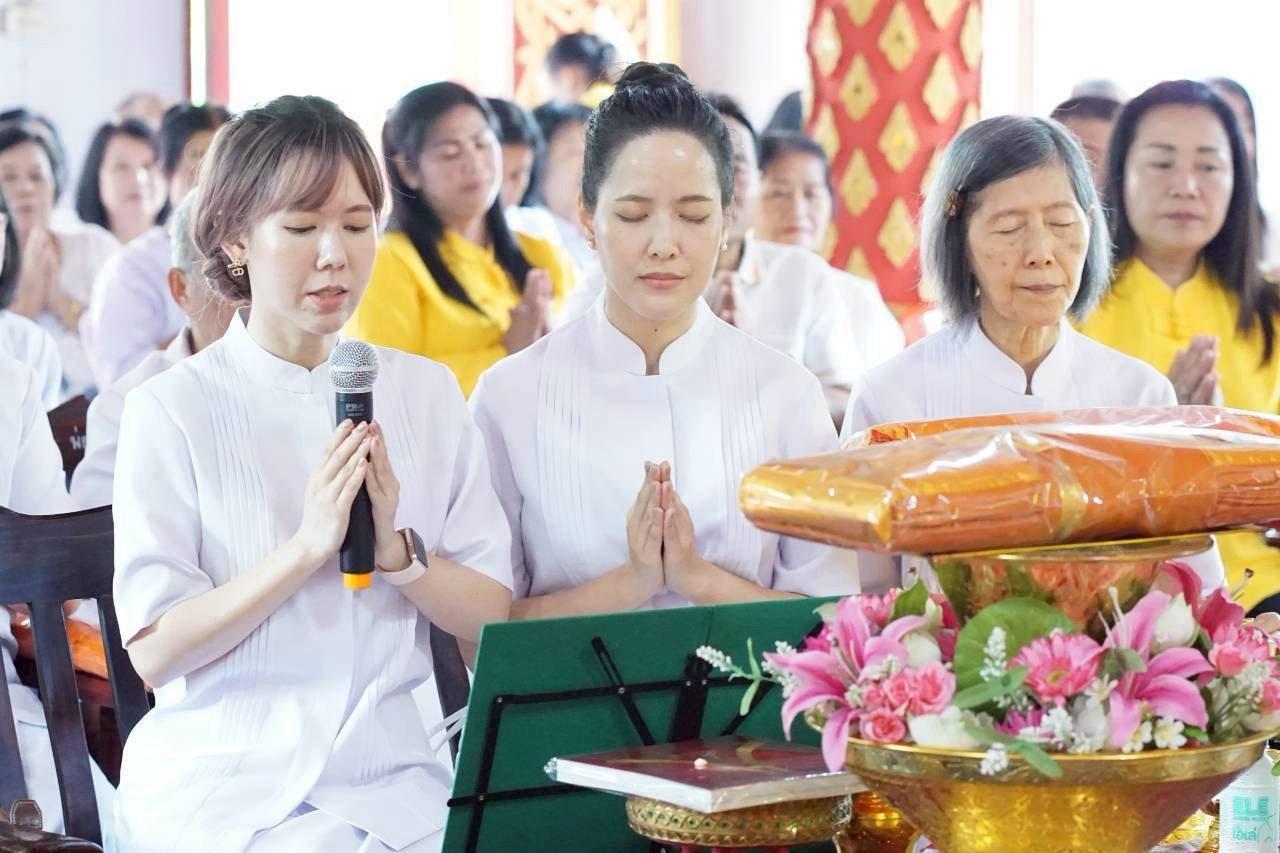 ภาพกล่าวคำถวายกฐินวัดสามัคคีธรรม
