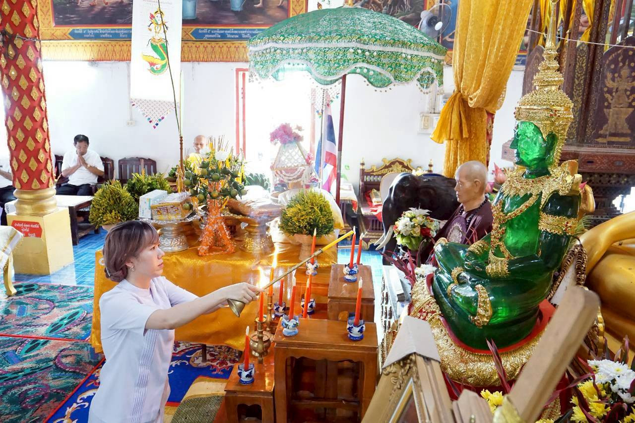 ภาพร่วมพิธีกรรมวัดสามัคคีธรรม