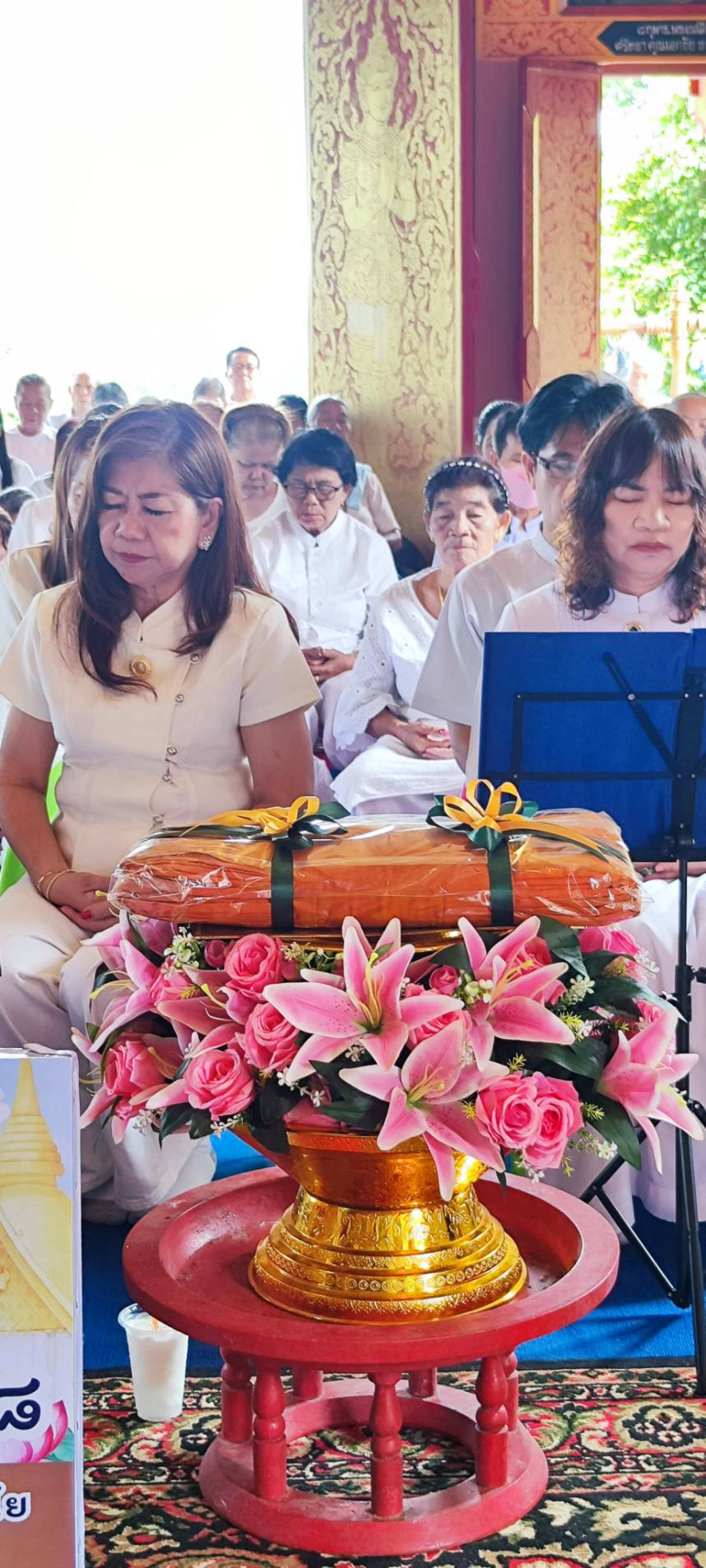 ภาพร่วมพิธีกรรมวัดพระธาตุดอยแก้ว