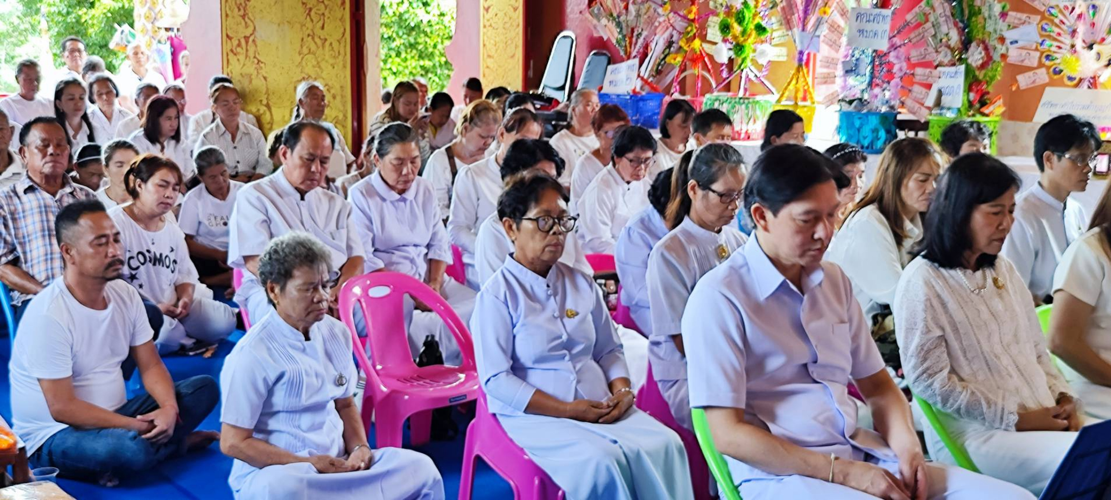 ภาพร่วมพิธีกรรมวัดพระธาตุดอยแก้ว