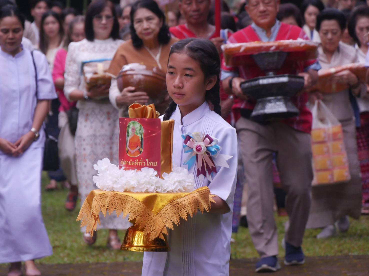 ภาพร่วมพิธีกรรมวัดห้วยบง