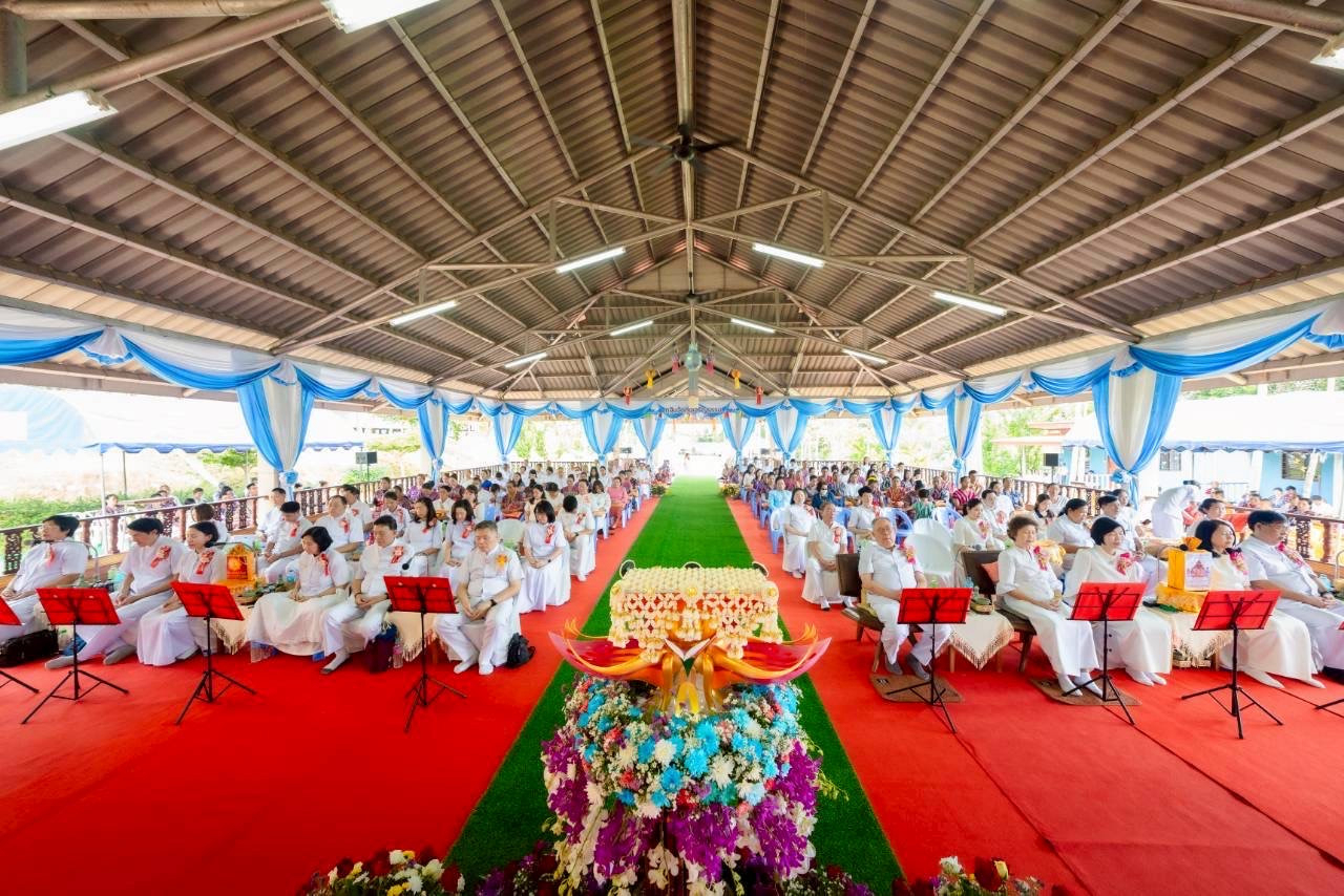 ภาพกล่าวคำถวายกฐินวัดทุ่งเจริญธรรม