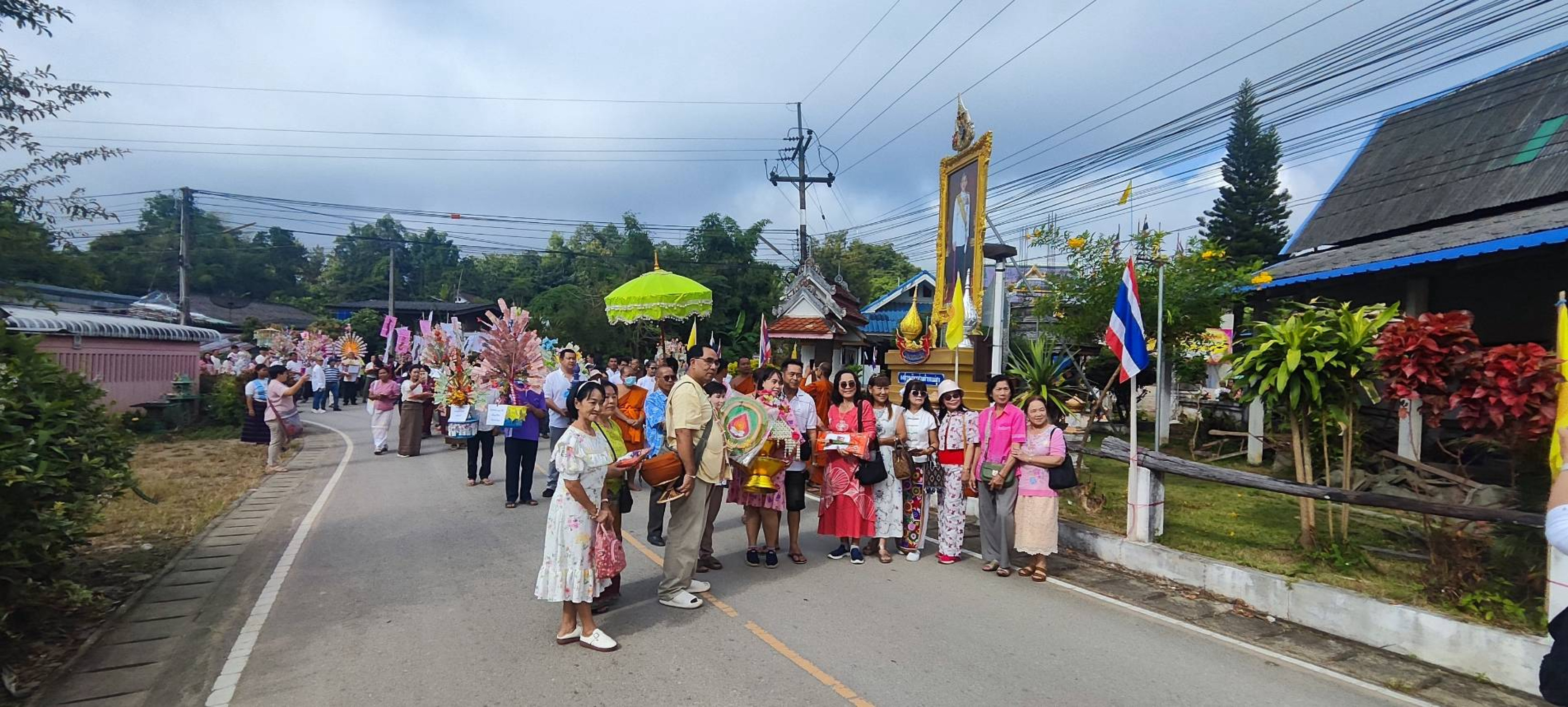 ภาพร่วมพิธีกรรมวัดวิเวกการาม