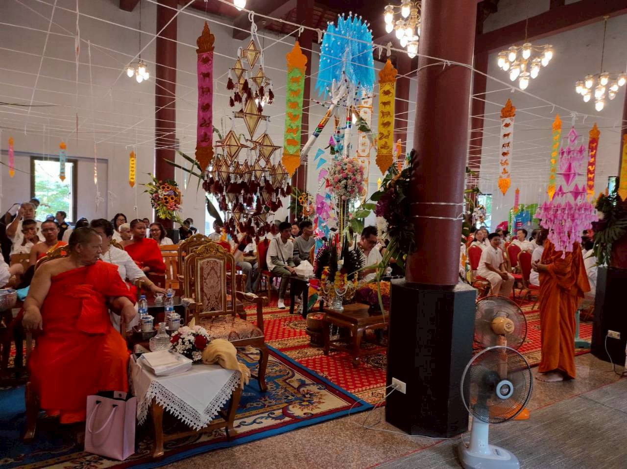 ภาพร่วมพิธีกรรมวัดปทุมสราราม