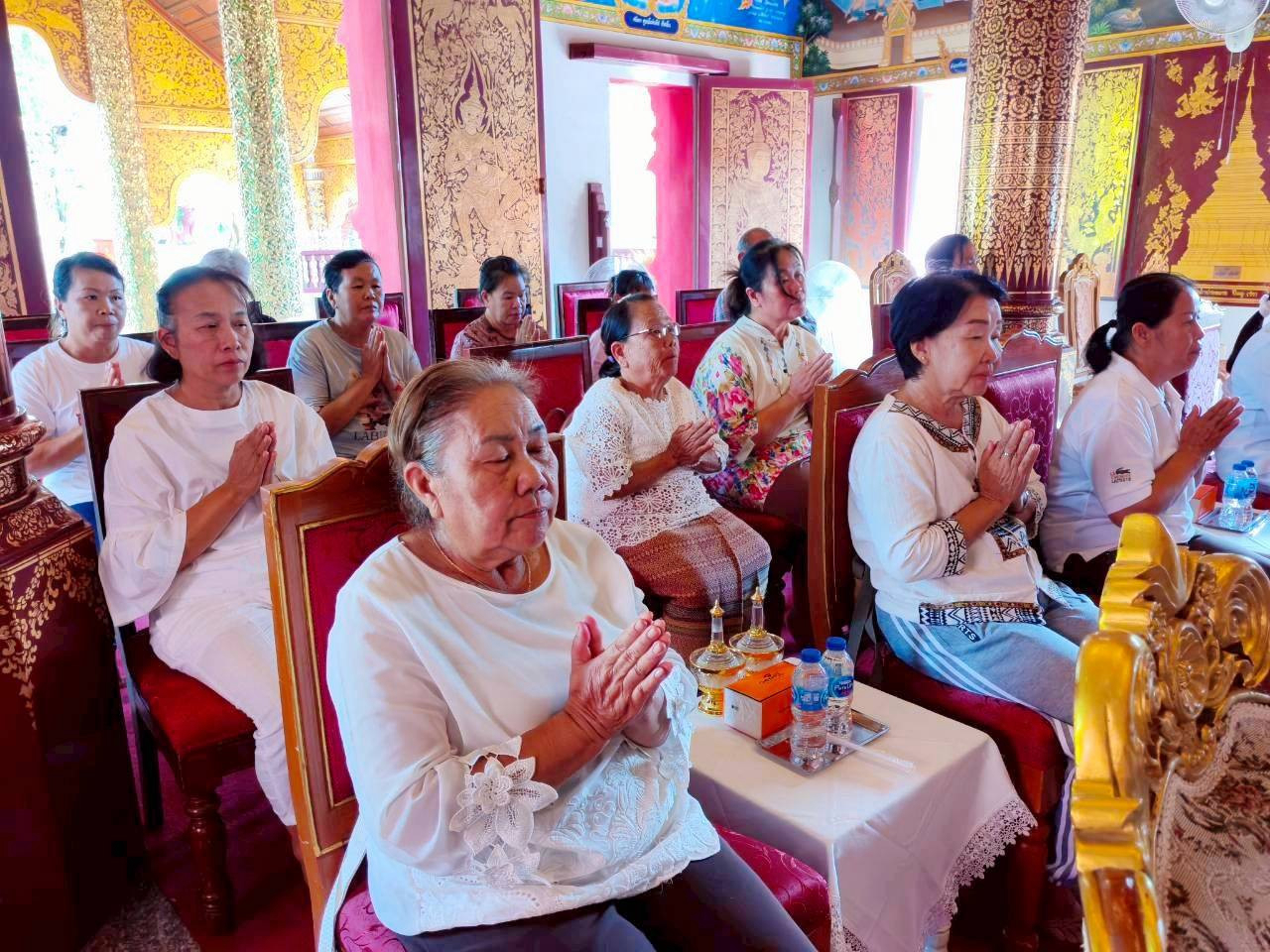 ภาพร่วมพิธีกรรมวัดศรีปิงเมือง