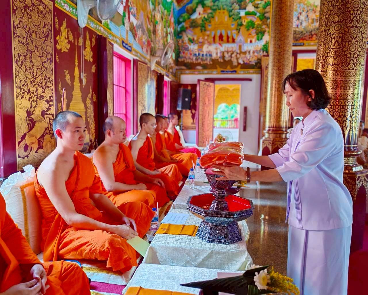 ภาพร่วมพิธีกรรมวัดศรีปิงเมือง