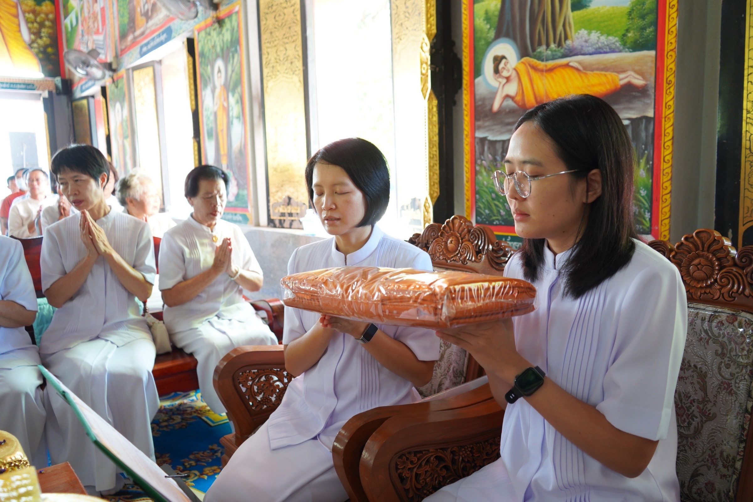 ภาพร่วมพิธีกรรมวัดดอนชื่น