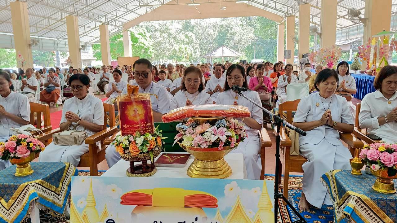 ภาพร่วมพิธีกรรมวัดวิเวกวนาราม