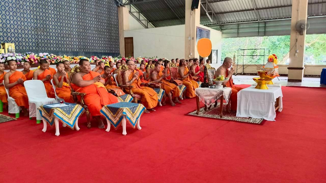 ภาพร่วมพิธีกรรมวัดวิเวกวนาราม