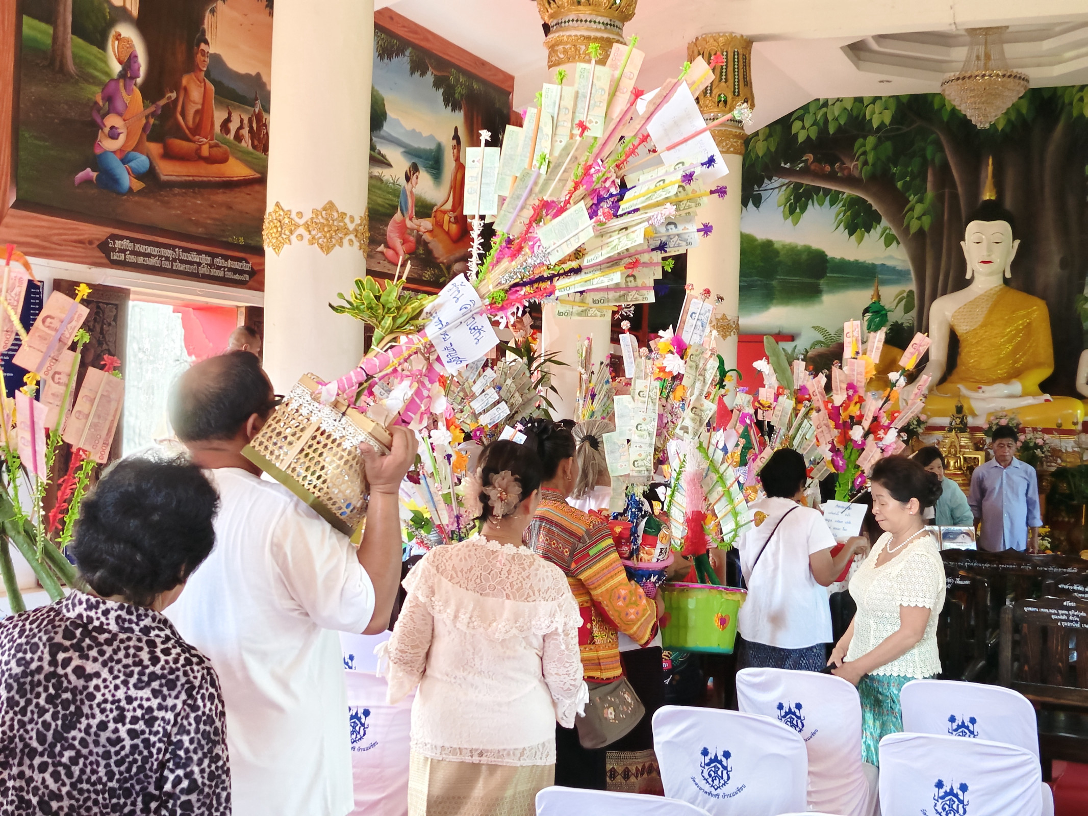 ภาพร่วมพิธีกรรมวัดสะอาดชัยศรี