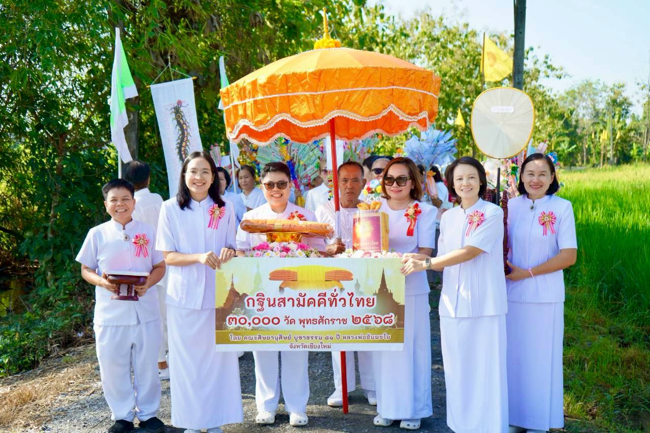 ภาพร่วมขบวนกฐินวัดกู่มะปิน