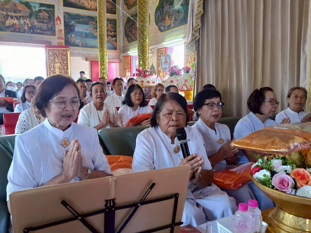 ภาพกล่าวคำถวายกฐินวัดทุ่งต้อม