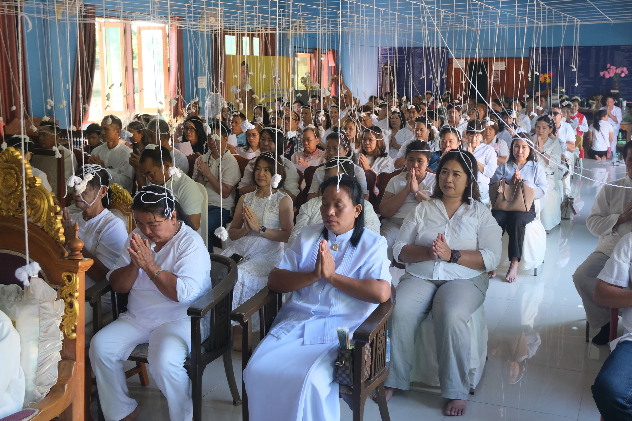 ภาพร่วมพิธีกรรมวัดบ้านช้าง