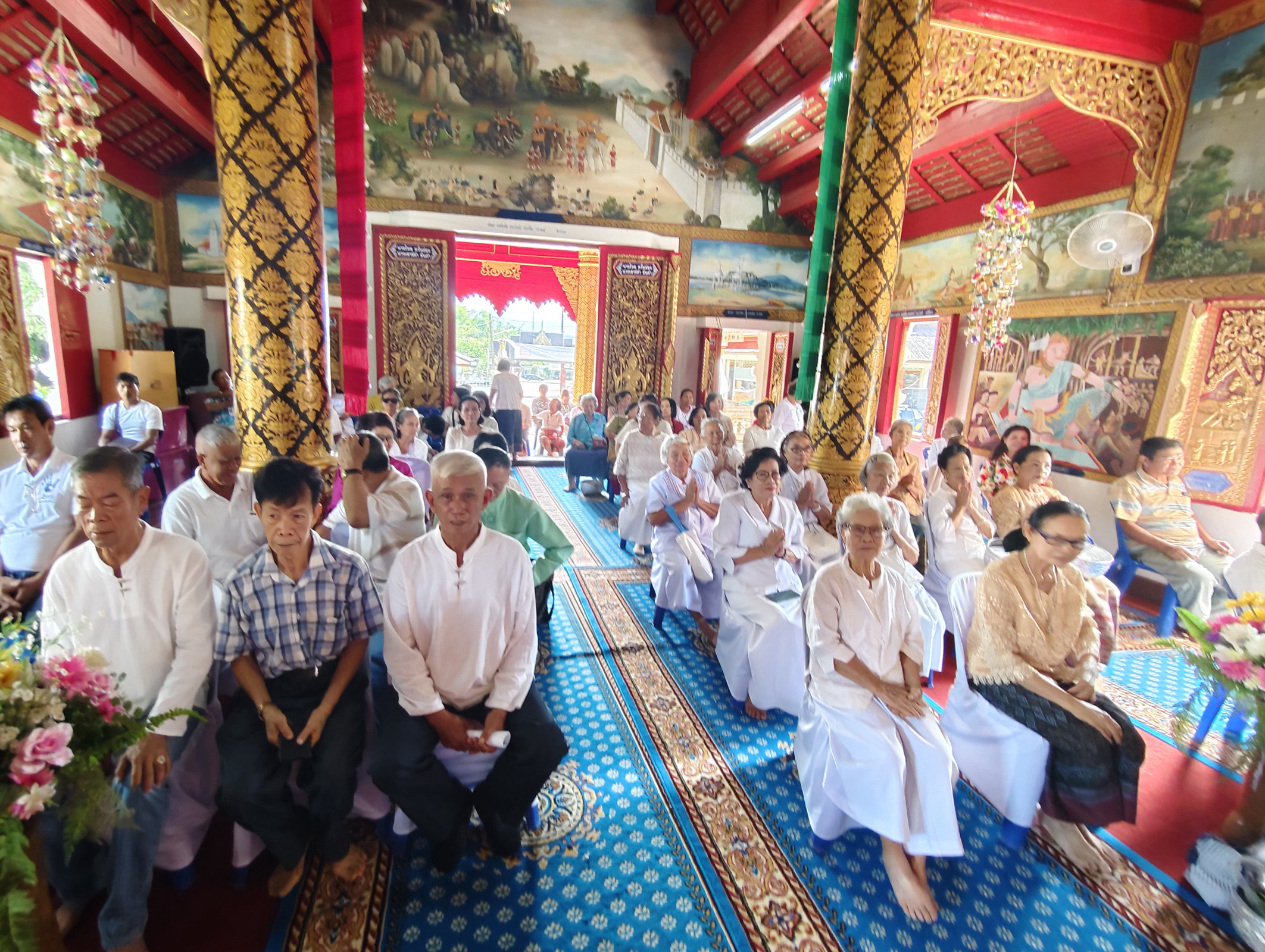 ภาพร่วมพิธีกรรมวัดศรีดอนชัย