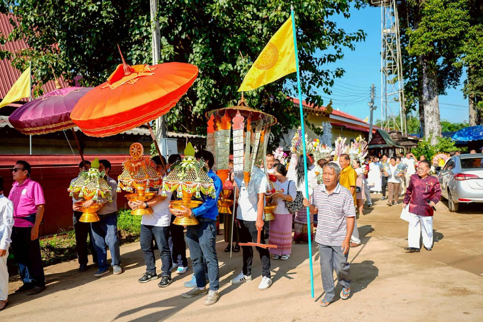 ภาพร่วมพิธีกรรมวัดป่าเดื่อ