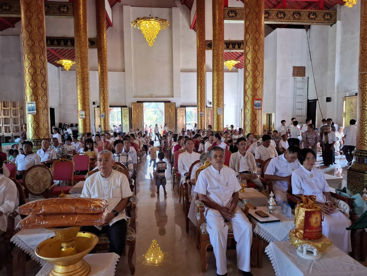 ภาพร่วมพิธีกรรมวัดใหม่หนองหอย