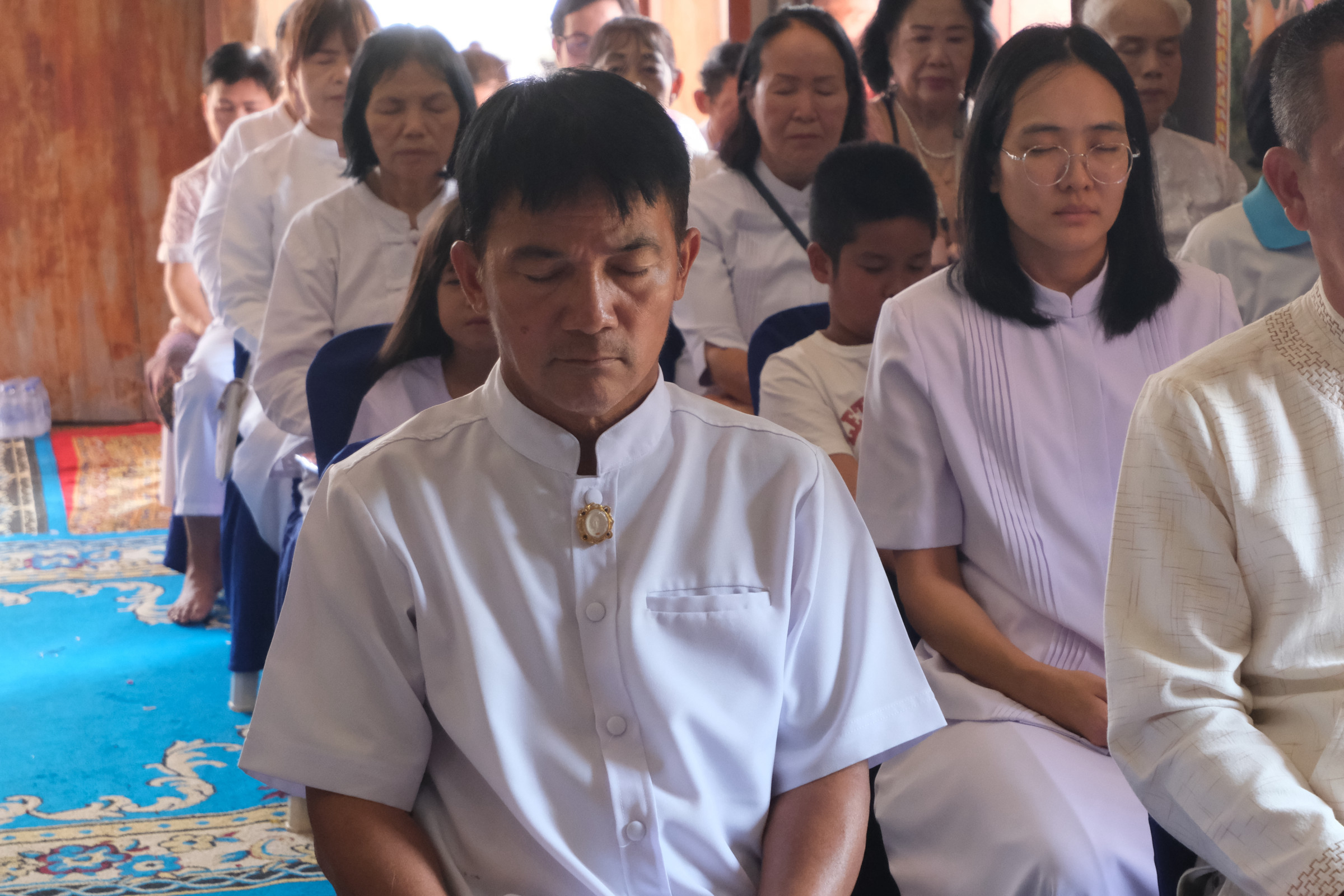 ภาพร่วมพิธีกรรมวัดป่ากล้วย