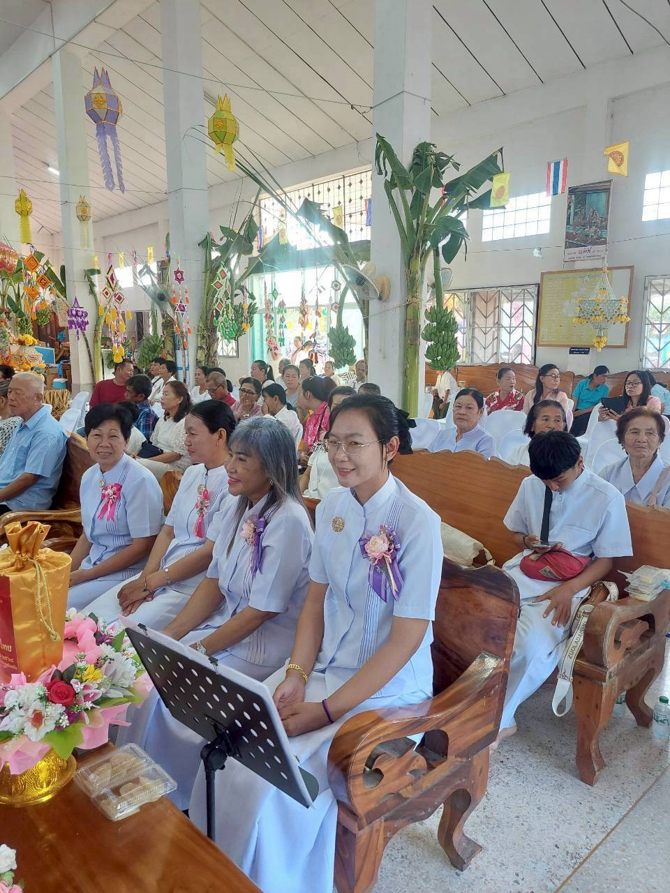 ภาพร่วมพิธีกรรมวัดดงป่าจันทร์ (จันทร์ทอง)