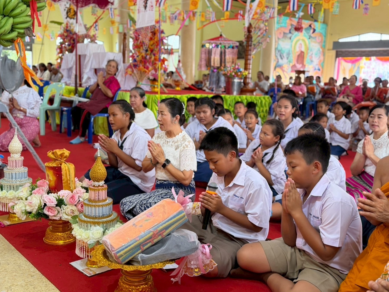 ภาพกล่าวคำถวายกฐินวัดหัวถนนใต้