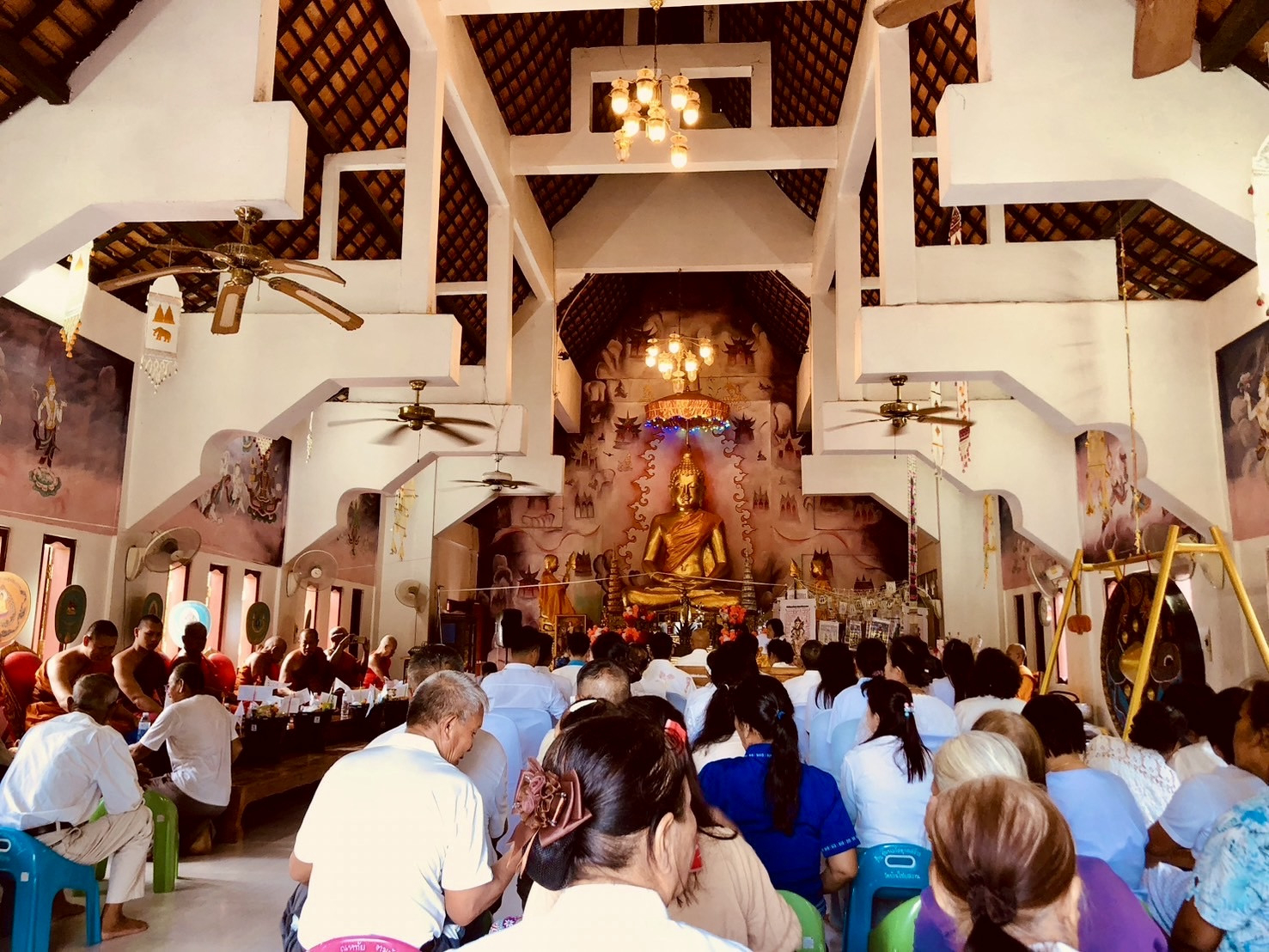 ภาพร่วมพิธีกรรมวัดไชยสถาน