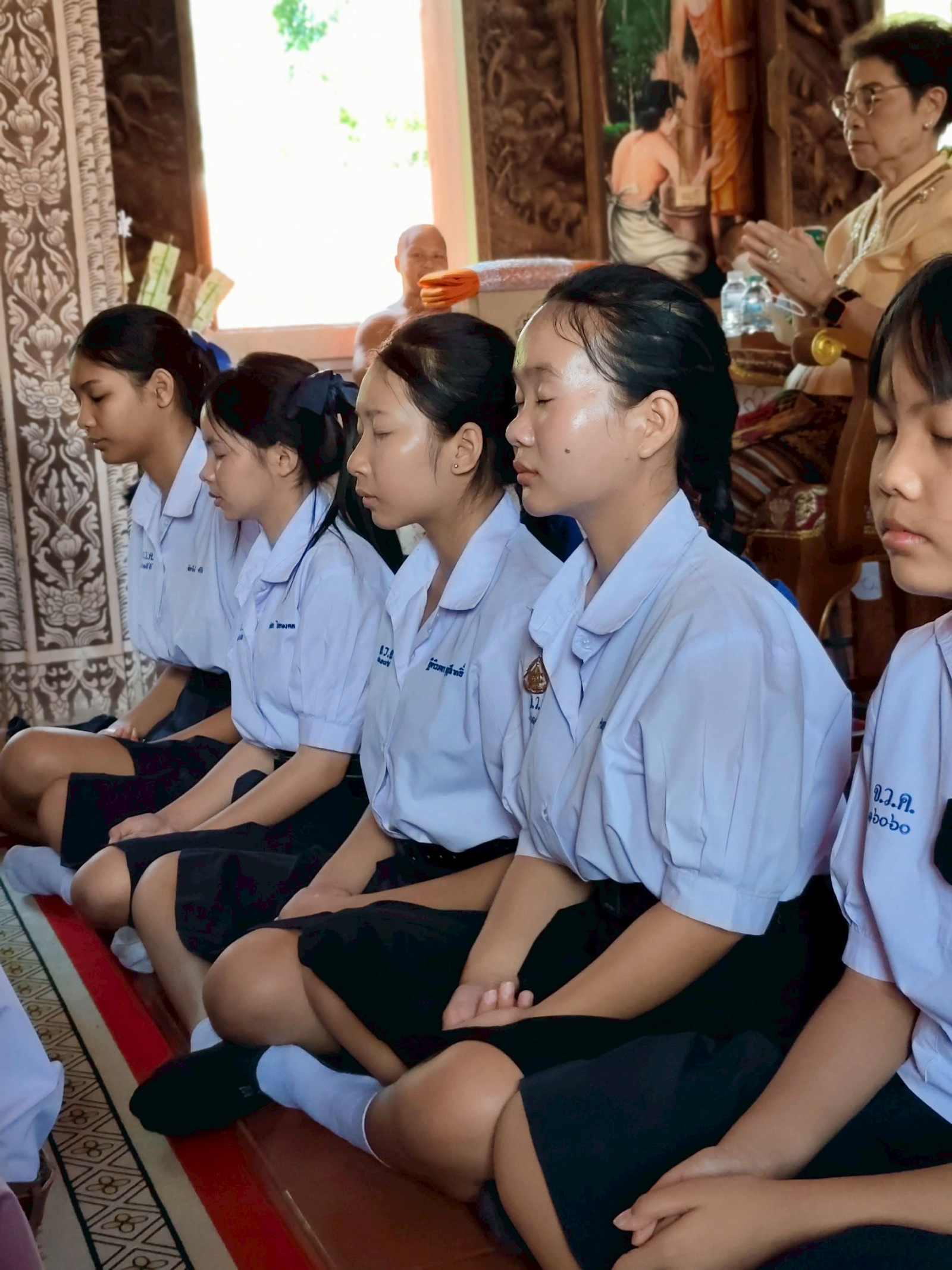 ภาพร่วมพิธีกรรมวัดพระธาตุขิงแกง