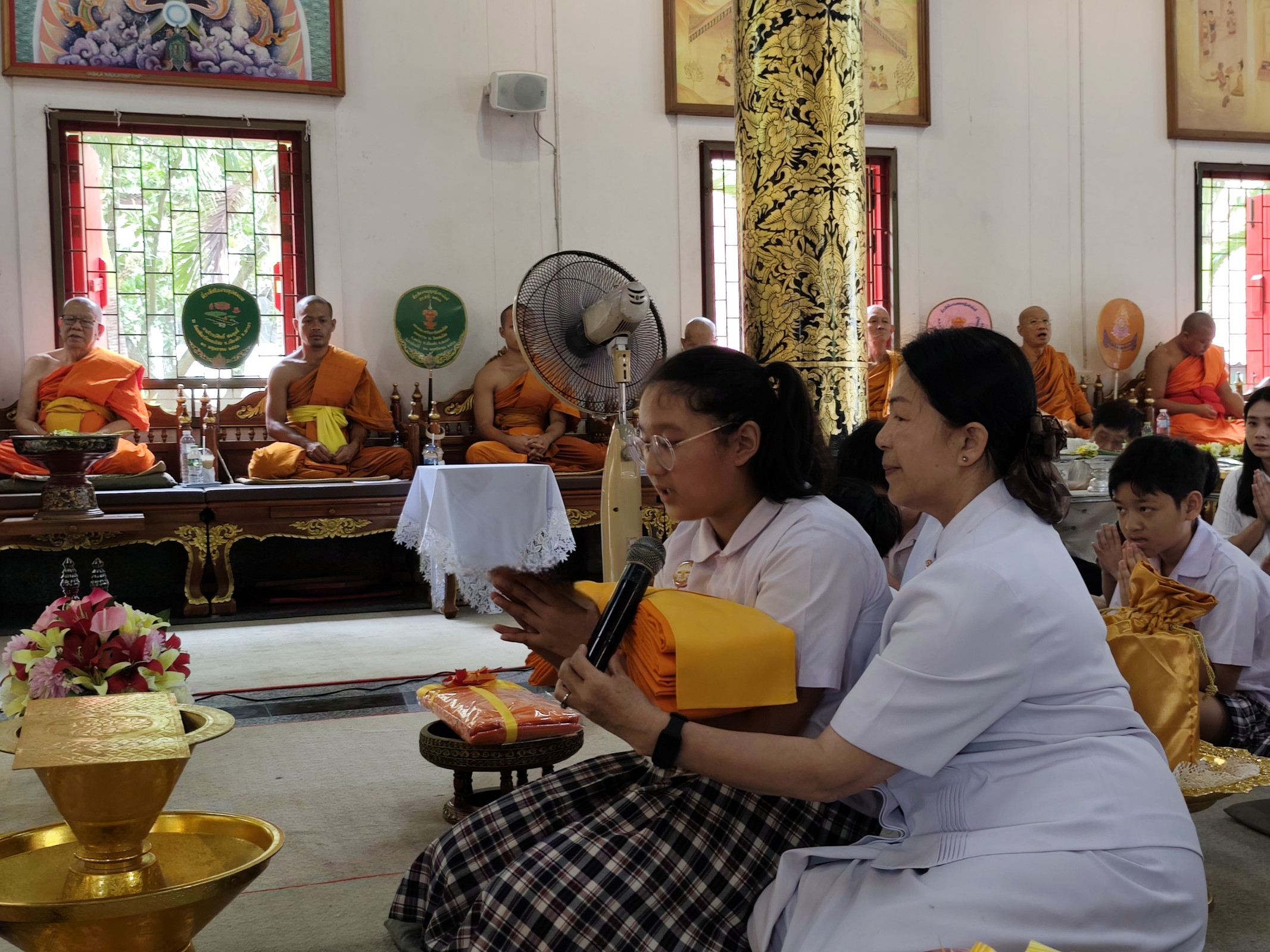 ภาพกล่าวคำถวายกฐินวัดดอนไชย