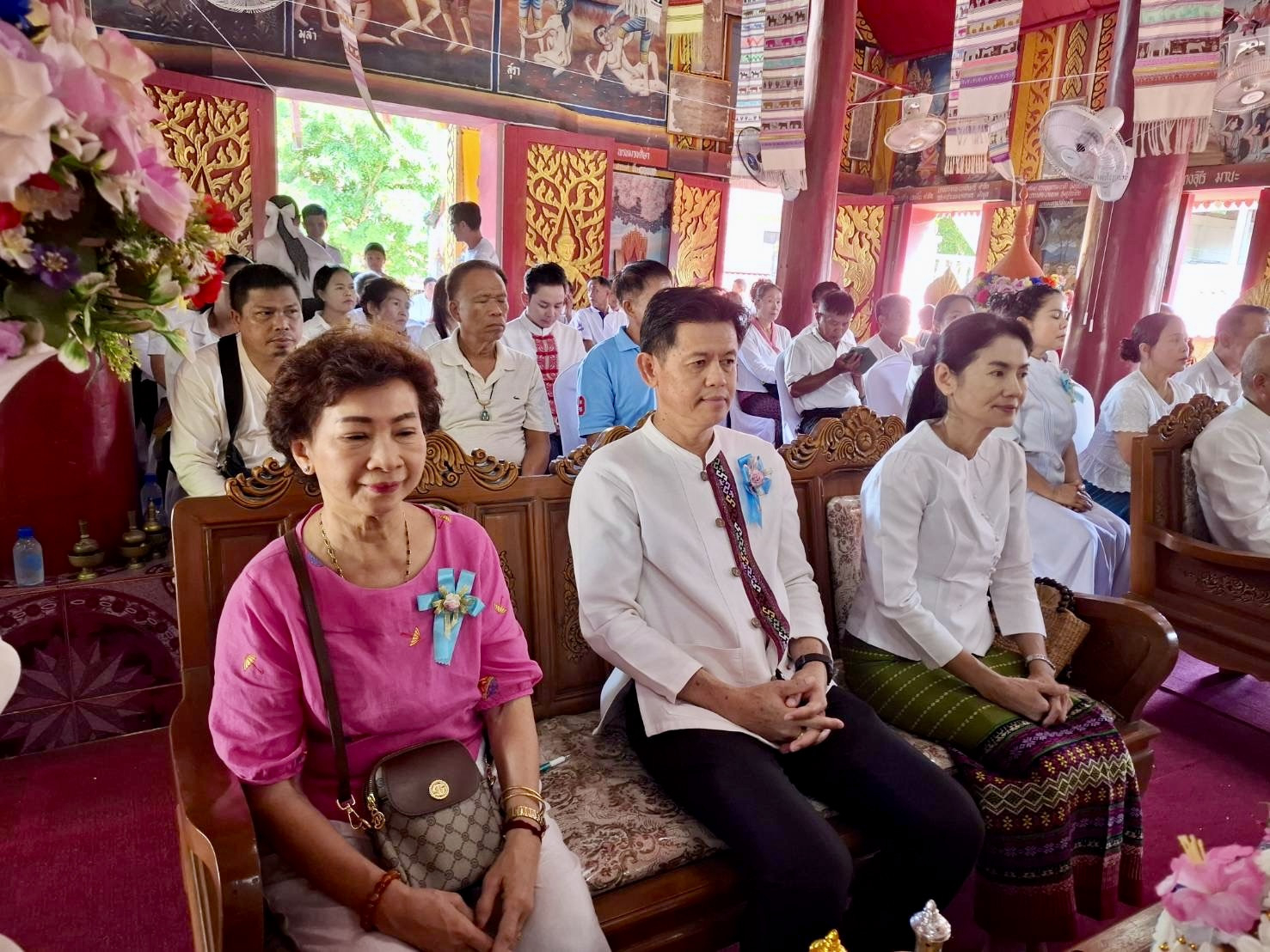 ภาพร่วมพิธีกรรมวัดหลวง