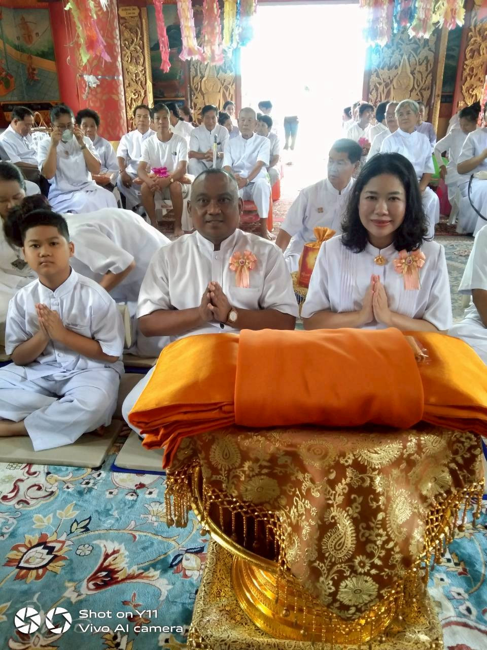 ภาพร่วมพิธีกรรมวัดศรีเมืองชุม