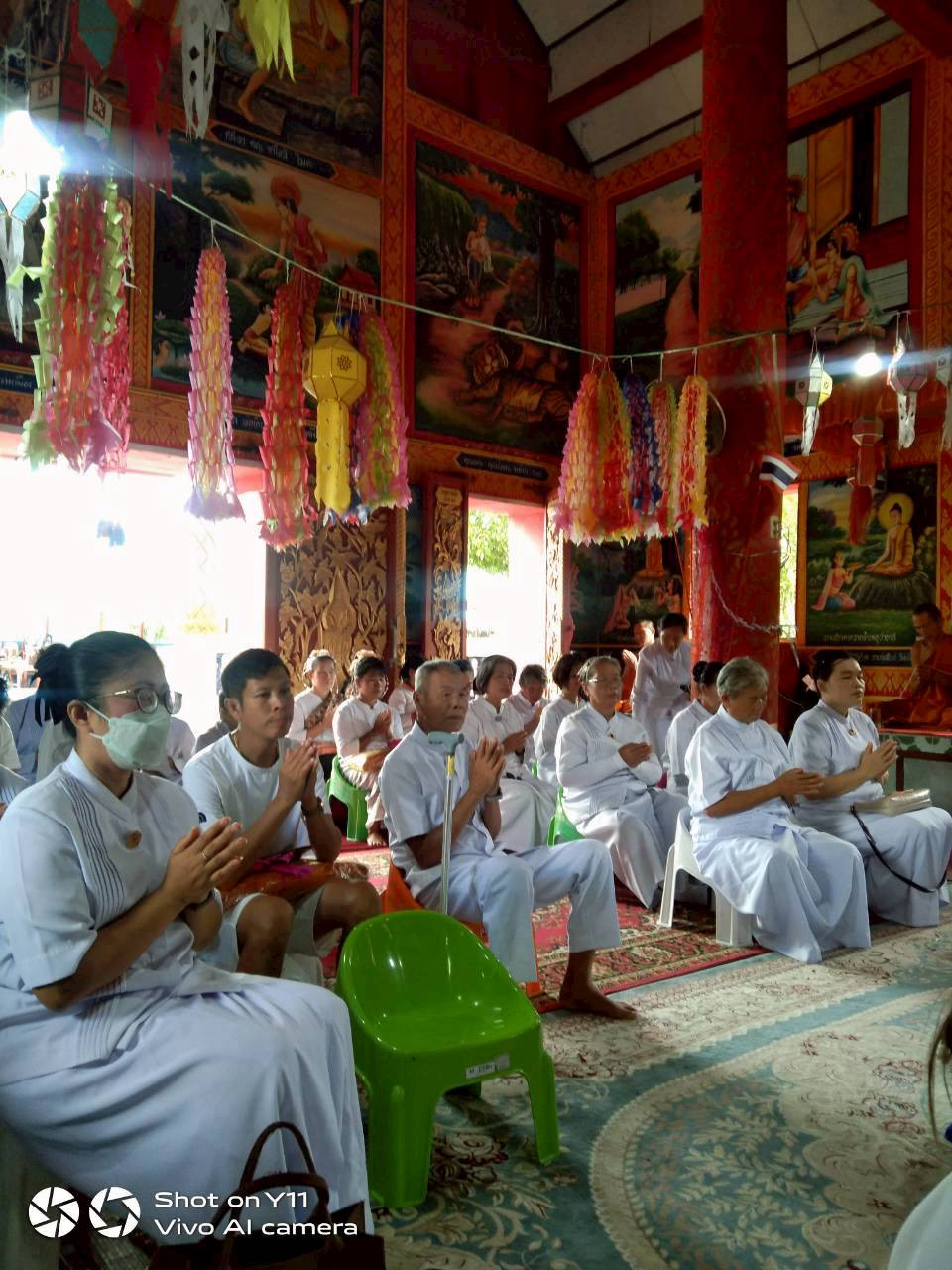 ภาพร่วมพิธีกรรมวัดศรีเมืองชุม