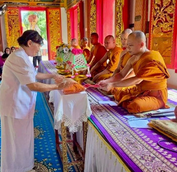 ภาพร่วมพิธีกรรมวัดสวรรค์นิเวศ