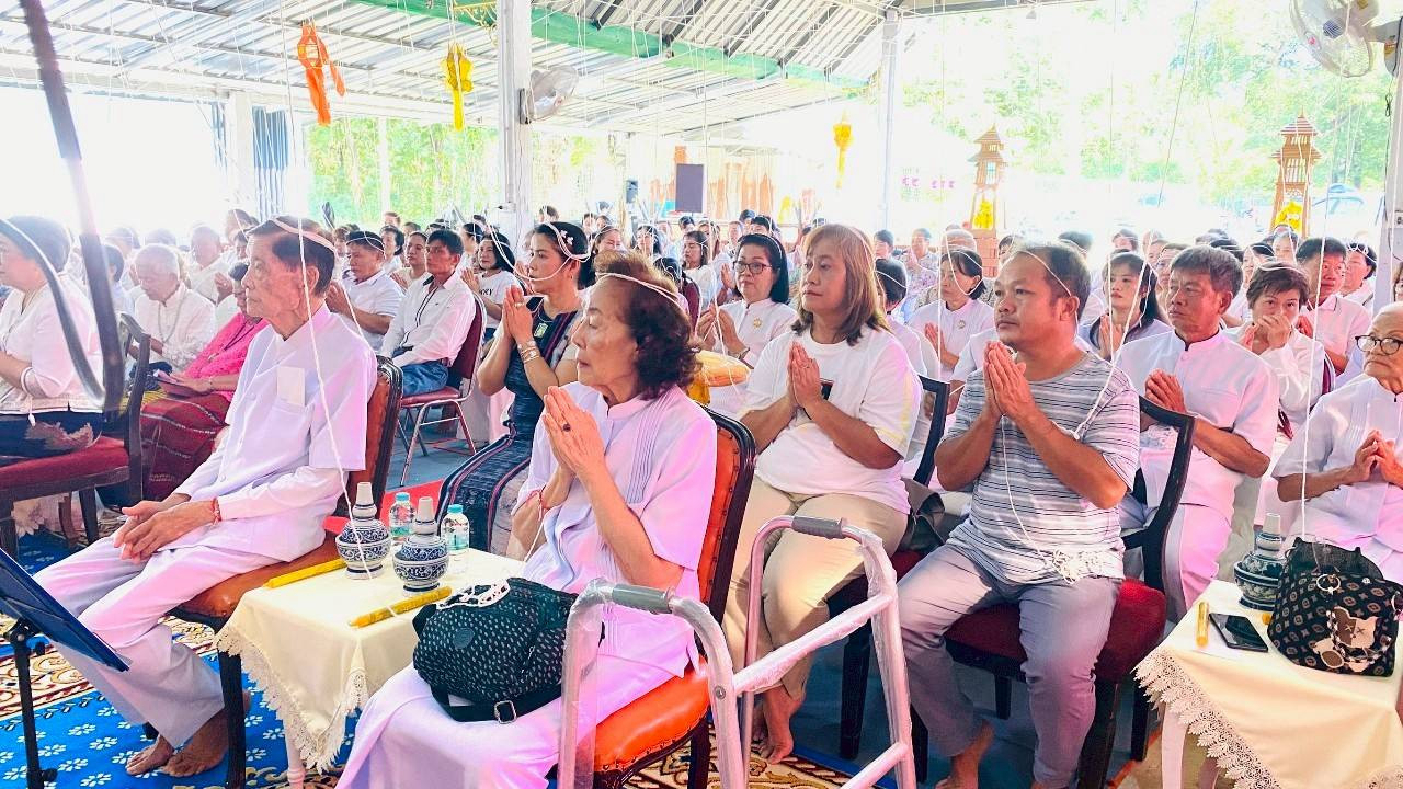 ภาพร่วมพิธีกรรมวัดป่าภูริทัตตาจารย์
