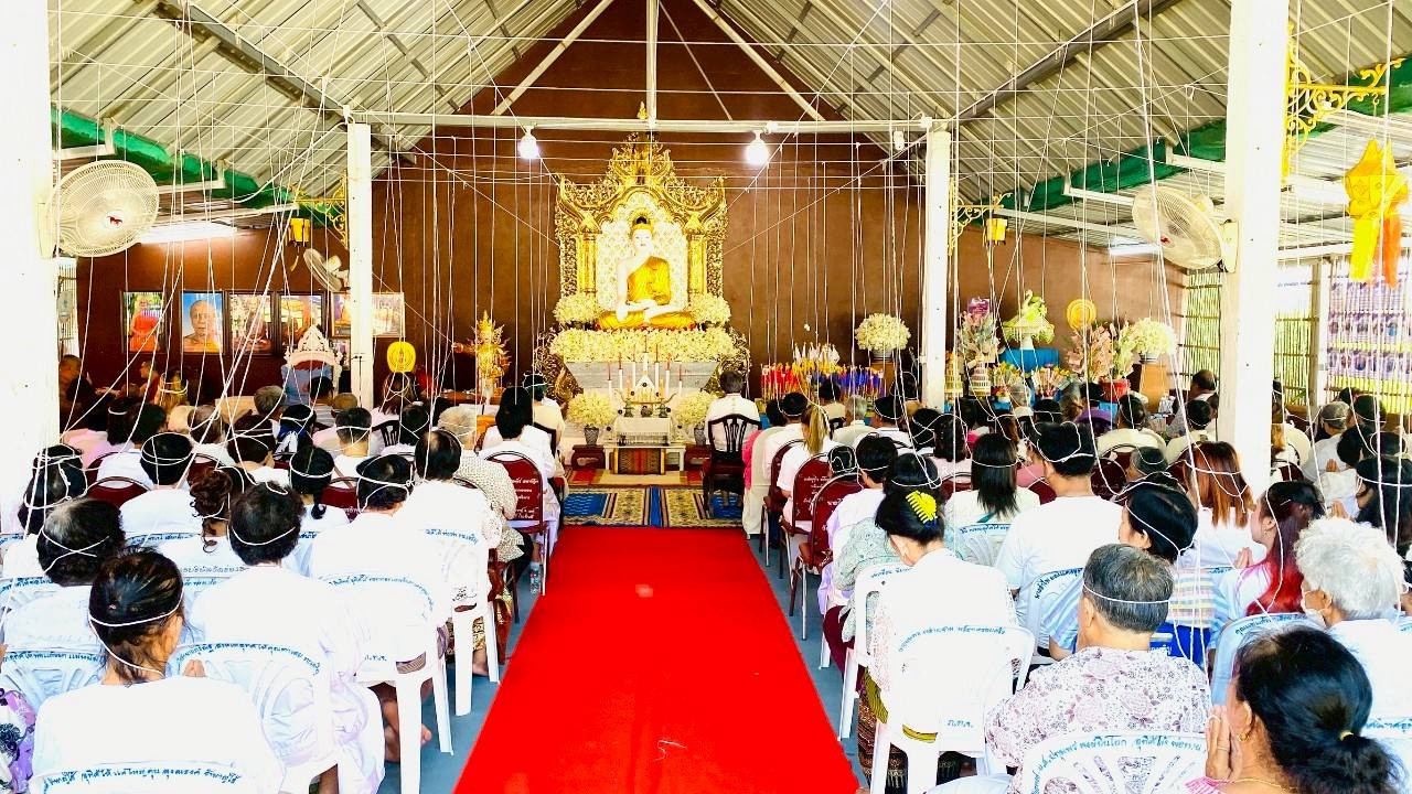 ภาพร่วมพิธีกรรมวัดดอนแก้ว