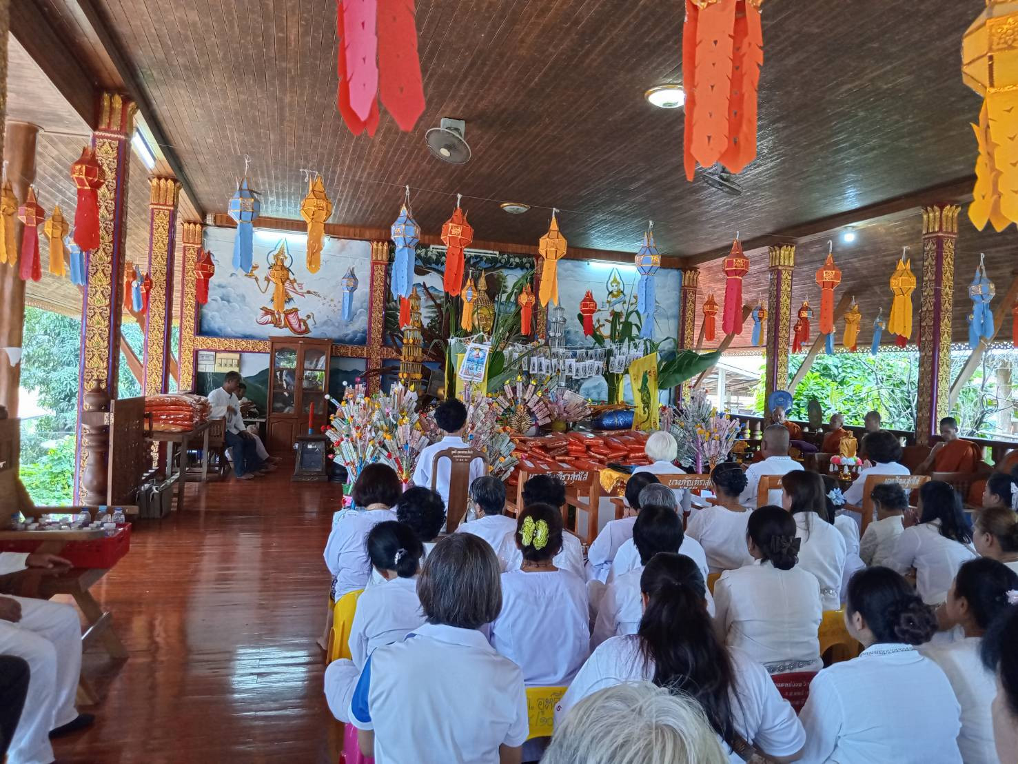 ภาพร่วมพิธีกรรมวัดวิเวก (วัดทุ่งคัวะ)