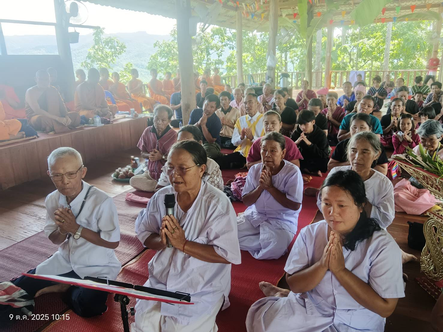 ภาพกล่าวคำถวายกฐินสำนักสงฆ์พระธาตุดอยจ้อ